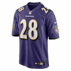 NFL Taven Bryan Baltimore Ravens Team Game Jersey - Purple