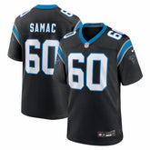 NFL Nick Samac Carolina Panthers Team Game Jersey - Black