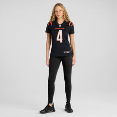 NFL Sean Clifford Cincinnati Bengals Women's Team Game Jersey - Black