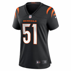 NFL Isaiah Foskey Cincinnati Bengals Women's Team Game Jersey - Black