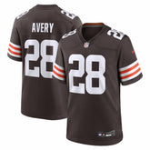 NFL Tre Avery Cleveland Browns Team Game Jersey - Brown