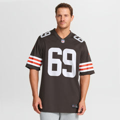 NFL Tyre Phillips Cleveland Browns Team Game Jersey - Brown
