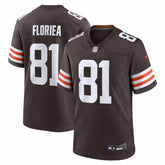 NFL Luke Floriea Cleveland Browns Team Game Jersey - Brown