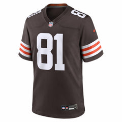 NFL Luke Floriea Cleveland Browns Team Game Jersey - Brown