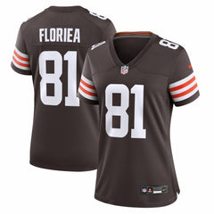 NFL Luke Floriea Cleveland Browns Women's Team Game Jersey - Brown