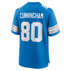 NFL Malik Cunningham Detroit Lions Team Game Jersey - Blue