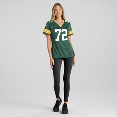 NFL Brant Banks Green Bay Packers Women's Team Game Jersey - Green