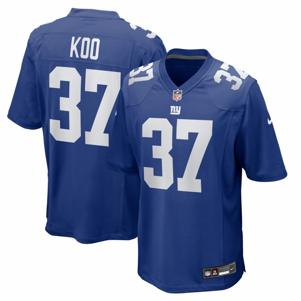 NFL Younghoe Koo New York Giants Team Game Jersey - Royal
