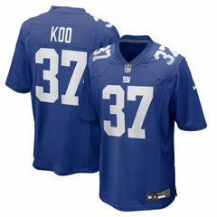 NFL Younghoe Koo New York Giants Team Game Jersey - Royal