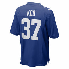 NFL Younghoe Koo New York Giants Team Game Jersey - Royal