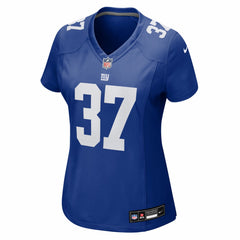 NFL Younghoe Koo New York Giants Women's Team Game Jersey - Royal