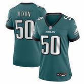 NFL Lance Dixon Philadelphia Eagles Women's Team Game Jersey - Midnight Green