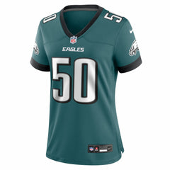 NFL Lance Dixon Philadelphia Eagles Women's Team Game Jersey - Midnight Green