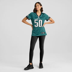 NFL Lance Dixon Philadelphia Eagles Women's Team Game Jersey - Midnight Green