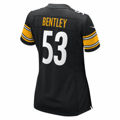 NFL JaWhaun Bentley Pittsburgh Steelers Women's Team Game Jersey - Black