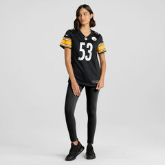 NFL JaWhaun Bentley Pittsburgh Steelers Women's Team Game Jersey - Black