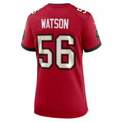 NFL Desmond Watson Tampa Bay Buccaneers Women's Team Game Jersey - Red