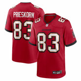 NFL Caden Prieskorn Tampa Bay Buccaneers Team Game Jersey - Red