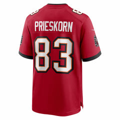 NFL Caden Prieskorn Tampa Bay Buccaneers Team Game Jersey - Red