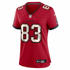 NFL Caden Prieskorn Tampa Bay Buccaneers Women's Team Game Jersey - Red