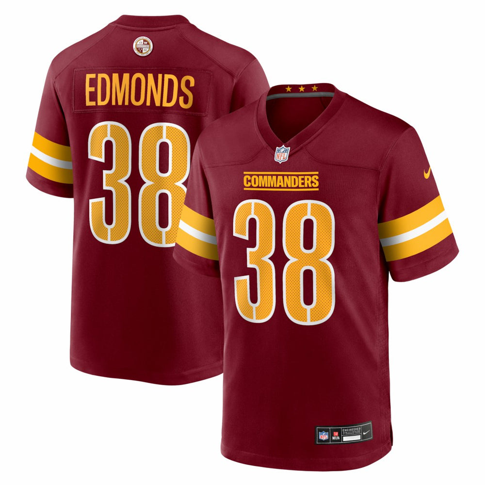 NFL Chase Edmonds Washington Commanders Team Game Jersey - Burgundy