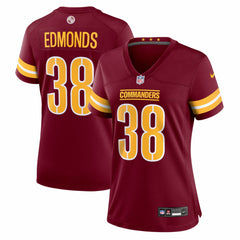 NFL Chase Edmonds Washington Commanders Women's Team Game Jersey - Burgundy
