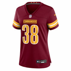 NFL Chase Edmonds Washington Commanders Women's Team Game Jersey - Burgundy