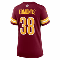 NFL Chase Edmonds Washington Commanders Women's Team Game Jersey - Burgundy