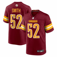 NFL Preston Smith Washington Commanders Team Game Jersey - Burgundy