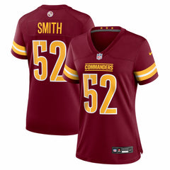 NFL Preston Smith Washington Commanders Women's Team Game Jersey - Burgundy