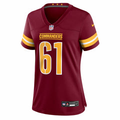 NFL Tyler Cooper Washington Commanders Women's Team Game Jersey - Burgundy