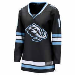 NHL Dylan Guenther Utah Mammoth Fanatics Women's Home Breakaway Player Jersey - Black