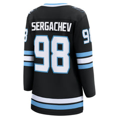 NHL Mikhail Sergachev Utah Mammoth Fanatics Women's Home Breakaway Player Jersey - Black