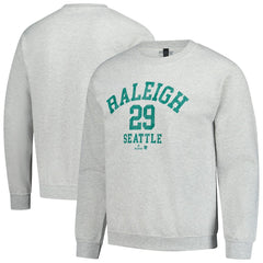 Cal Raleigh MLBPA BreakingT Unisex Player Name & Number Sweatshirt - Heather Gray Sweatshirts