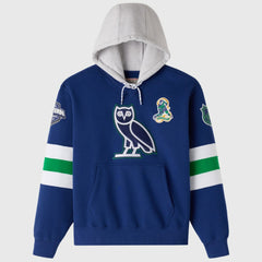NHL Vancouver Canucks OVO x NHL Fleece Hoodie - Blue