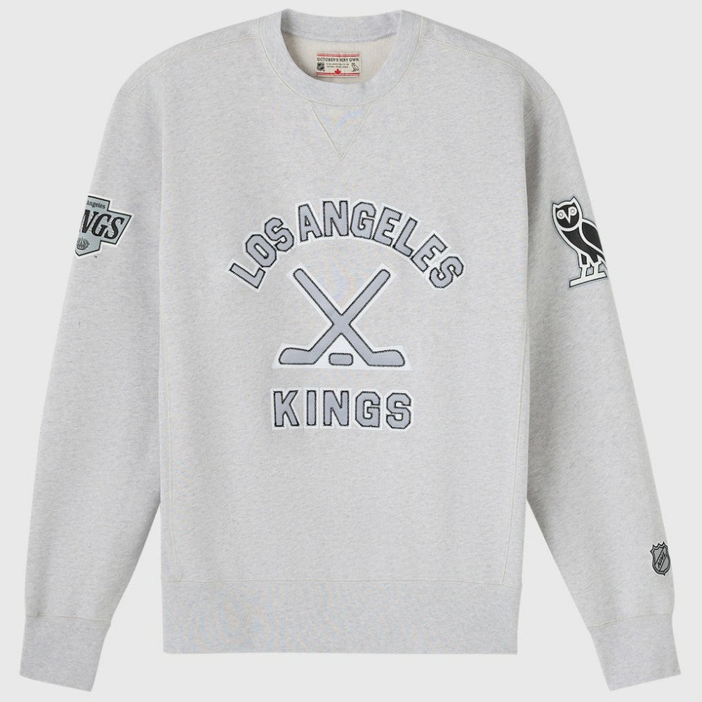 NHL Los Angeles Kings OVO x NHL Fleece Sweatshirt - Heather Gray