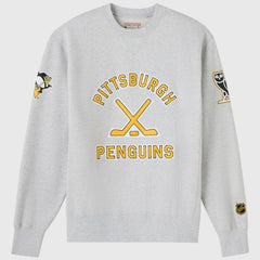 NHL Pittsburgh Penguins OVO x NHL Fleece Sweatshirt - Heather Gray