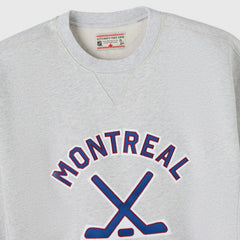 NHL Montreal Canadiens OVO x NHL Fleece Sweatshirt - Heather Gray
