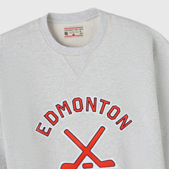 NHL Edmonton Oilers OVO x NHL Fleece Sweatshirt - Heather Gray