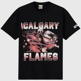 NHL Calgary Flames OVO x NHL Graphic T-Shirt - Black