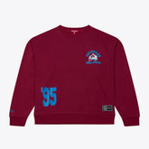 NHL Colorado Avalanche Mitchell & Ness Women's Crewneck Sweatshirt - Maroon