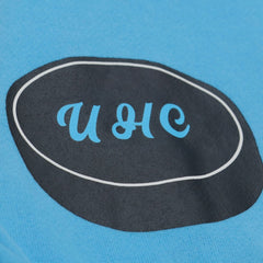 NHL Utah Mammoth Mitchell & Ness Women's Crewneck Sweatshirt - Blue