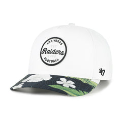 Las Vegas Raiders '47 Beach Side Hitch Adjustable Hat White/Black