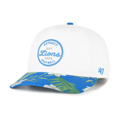 Detroit Lions '47 Beach Side Hitch Adjustable Hat White/Blue