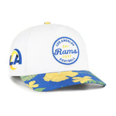 Los Angeles Rams '47 Beach Side Hitch Adjustable Hat White/Royal