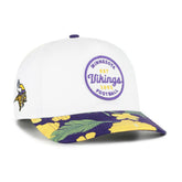 Minnesota Vikings '47 Beach Side Hitch Adjustable Hat White/Purple