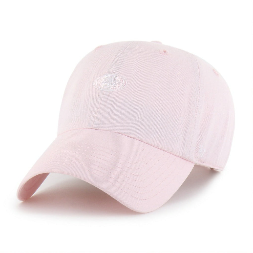 San Francisco 49ers '47 Women's Base Runner Ballpark Clean Up Adjustable Hat Light Pink