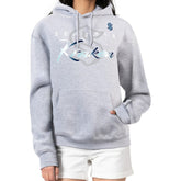 NHL Seattle Kraken G-III 4Her by Carl Banks Women's Shadow Logo Fleece Hoodie - Gray