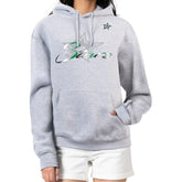 NHL Dallas Stars G-III 4Her by Carl Banks Women's Shadow Logo Fleece Hoodie - Gray