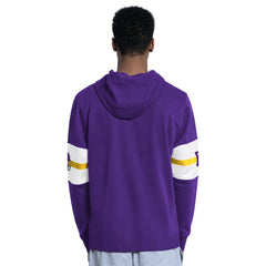 Minnesota Vikings Starter Fullback Jersey Hoodie Purple